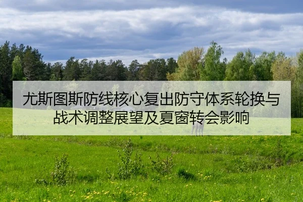 尤斯图斯防线核心复出防守体系轮换与战术调整展望及夏窗转会影响